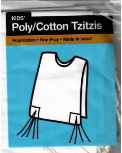 Tzitzis #5 Round Neck poly/cotton