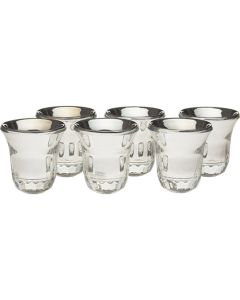 Crystal Liquer Set with 6 Cups 40551