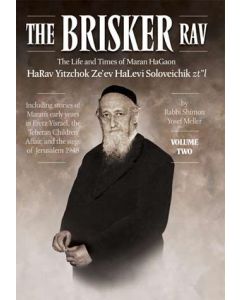 The Brisker Rav Volume 2
