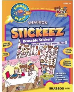 Stickeez Reusable Stickers & Board Shabbos Theme