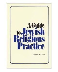 A Guide To Jewish Religious Practice 