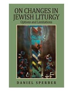 On Chages In Jewish Liturgy