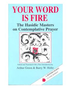 Your Word Is Fire. The Hasidic Masters On Contemplative Prayers.