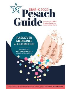 633 Star- K Pesach Guide 2023