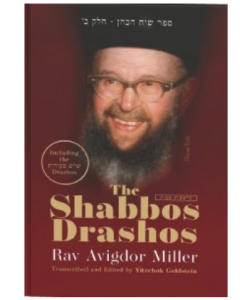 The Shabbos Drashos- Rav Avigdor Miller