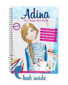 Adina, My Design Sketchbook (spiral)